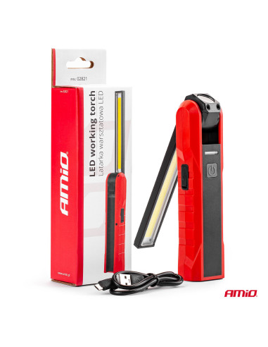 Portátil de led fino y plegable