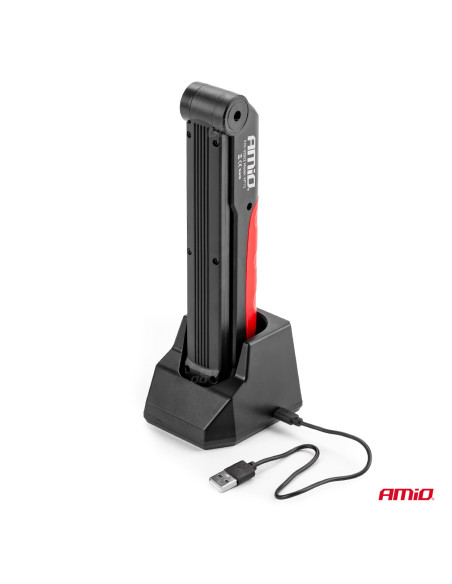 Portátil de led plegable con base de carga