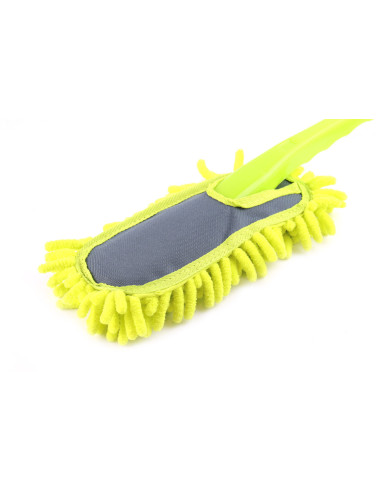 Cepillo de microfibra con mango de plástico
