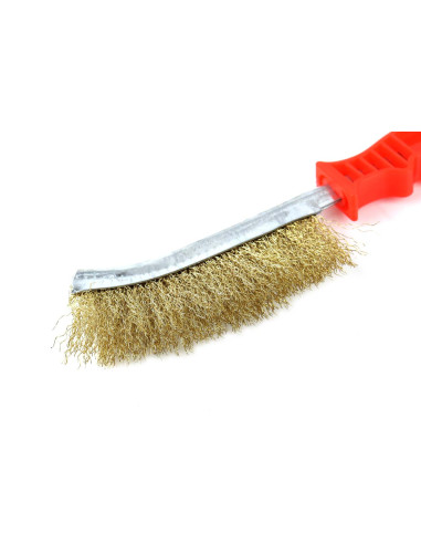 Cepillo de acero para superficies metálicas