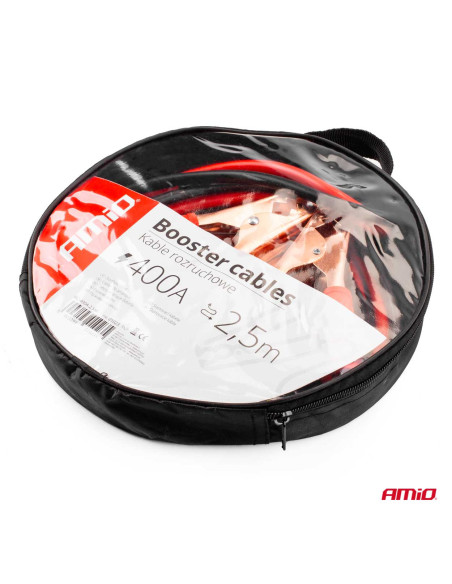 Cables de arranque 400A-2,5m para batería