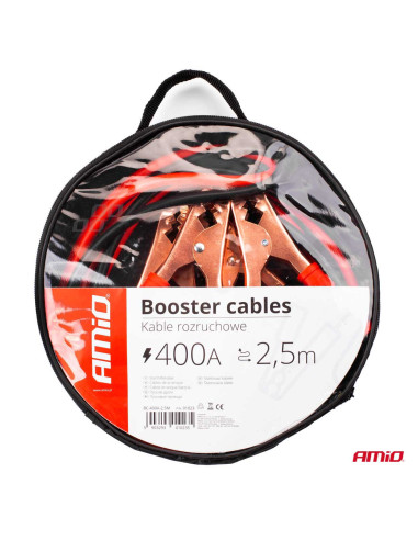 Cables de arranque 400A-2,5m para batería