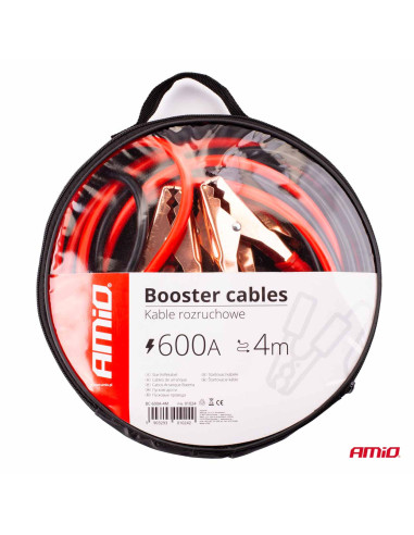 Cables de arranque 600A - 4m para batería