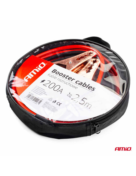 Cables de arranque para batería 200A - 2,5m