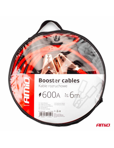 Cables de arranque para batería 600A - 6m