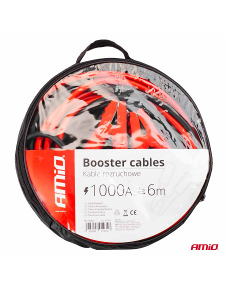 Cables de arranque para batería 1000A - 6m
