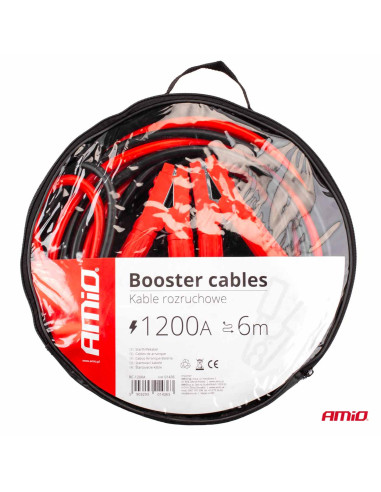 Cables de arranque para batería 1200A - 6m