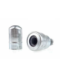 Cepillo metálico para limpiar terminales de batería