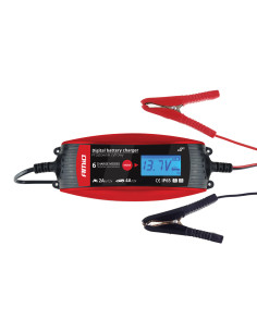 Cargador digital de baterías 2A-4A (6/12V)