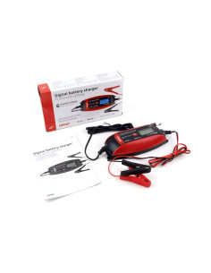 Cargador digital de baterías 2A-4A (6/12V) 2