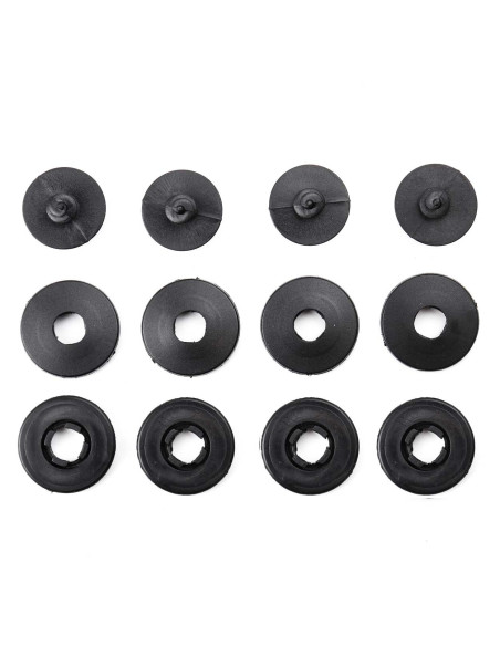 4 Clips para sujeción de alfombrillas coche