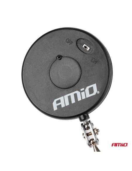 Espejo telescópico de inspección con luz led