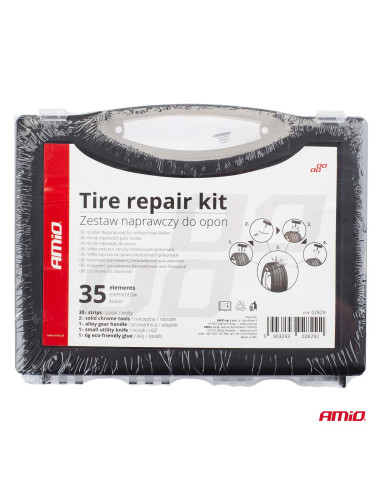 Kit de reparación universal de neumáticos para coche