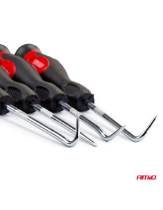 Kit herramientas de gancho con mango duro (4 tipos) 2