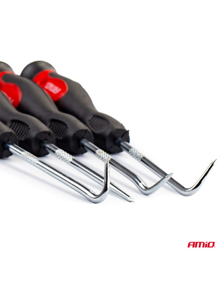 Kit herramientas de gancho con mango duro (4 tipos)