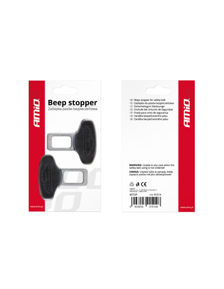"Beep Stoppers" para cinturón seguridad (2 uds.)