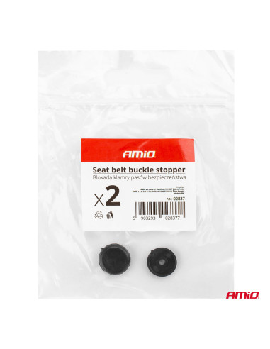 Tope de plástico para cinturón de seguridad