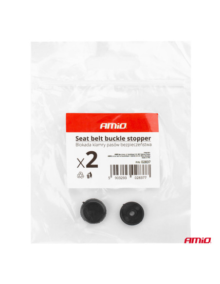 Tope de plástico para cinturón de seguridad