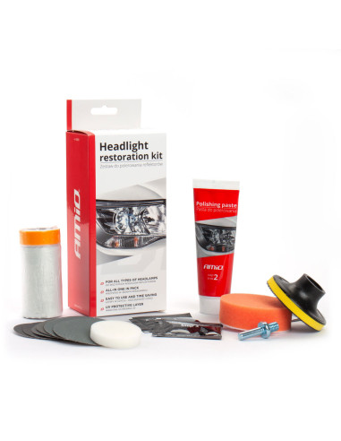 Kit completo para pulido de faros