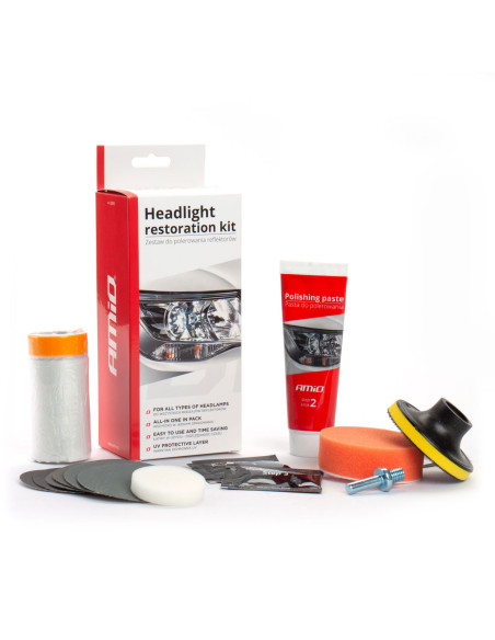 Kit completo para pulido de faros