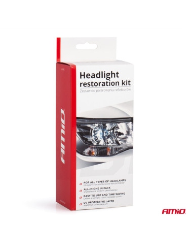 Kit completo para pulido de faros