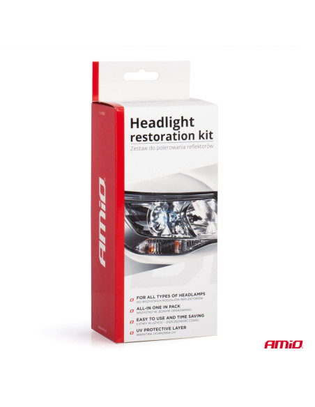 Kit completo para pulido de faros