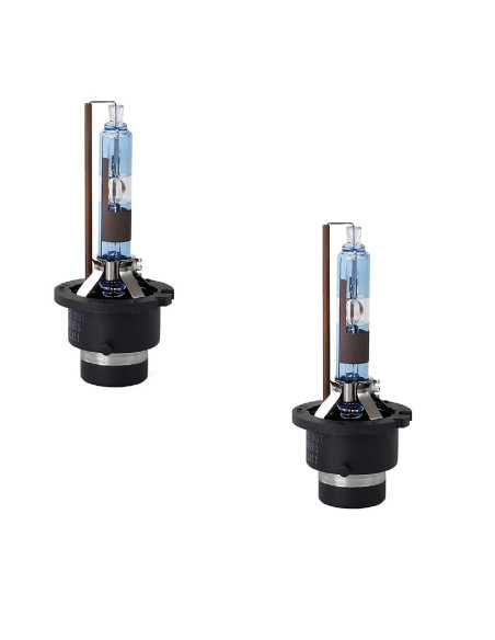 2 Bombillas de Xenón ultra-white D2R +130%