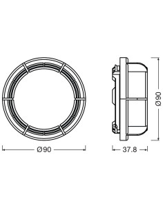 Osram LEDCAP07 - Tapas Faro modelo 1 LEDCAP07 para Osram Night Breaker Led (2 unidades) 2