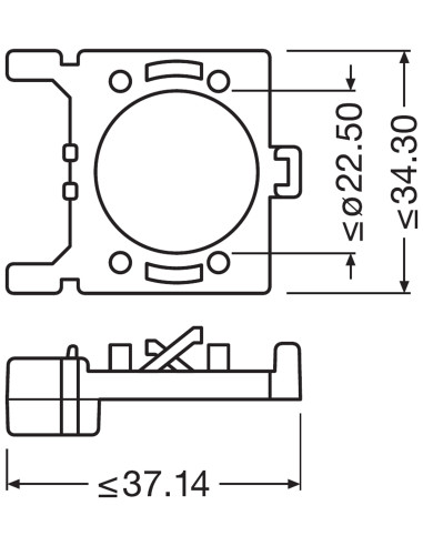 Kit de adaptadores Osram Night Breaker led 64210DA02  compatible con kits de led homologados Osram Night Breaker Led