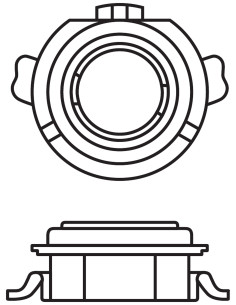 Kit de adaptadores Osram Night Breaker led 64210DA03-1  compatible con kits de led homologados Osram Night Breaker Led 2