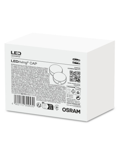 ? Osram LEDCAP09 - LEDriving CAP LEDCAP09 (kit de dos tapas de faros) para Osram Night Breaker Led ✅