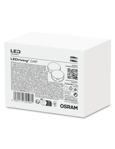 ? Osram LEDCAP11 - LEDriving CAP LEDCAP11 (kit de dos tapas de faros) para Osram Night Breaker Led ✅