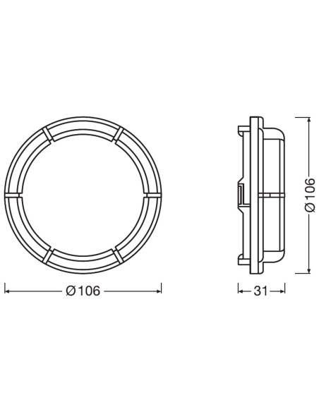 ? Osram LEDCAP12 - LEDriving CAP LEDCAP12 (kit de dos tapas de faros) para Osram Night Breaker Led ✅