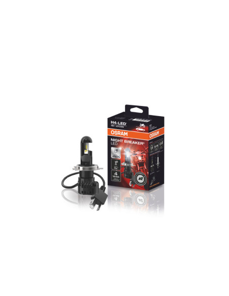 Mejora tu visibilidad en la carretera con Osram H4 Night Breaker LED para motocicleta | AutoAcc.es