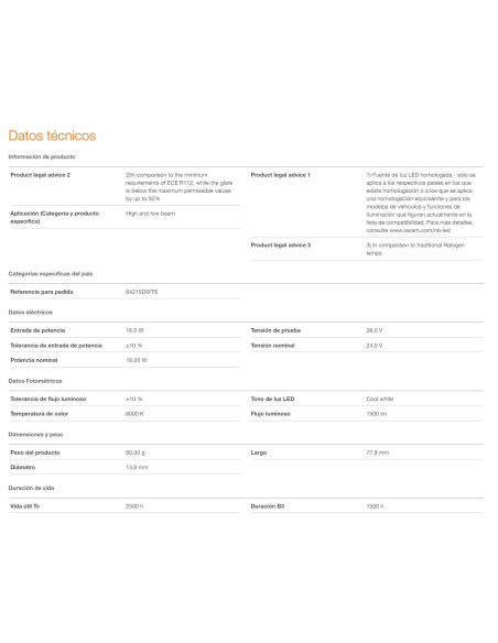? Descubre el Kit Homologado Osram TruckStar LED H7 para Camiones | AutoAcc.es