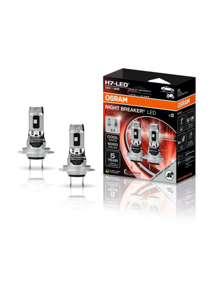 ?? ¡Ilumina la noche con OSRAM! LED H7 NIGHT BREAKER SPEED en AutoAcc.es ??