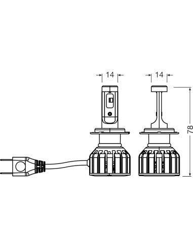 ? OSRAM NIGHT BREAKER LED START H7 PRO – Versión profesional con embalaje industrial y 230% más de brillo ?
