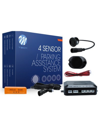 Kit sensor Parking trasero con zumbador y sensores desconectables