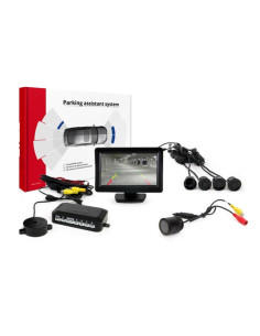 Sensor de aparcamiento con sonido y visión trasera