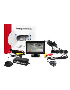 Sensor de aparcamiento con sonido y visión trasera