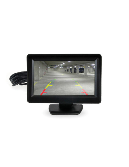 Pantalla TFT de 4,3 pulgadas para visión trasera de aparcamiento
