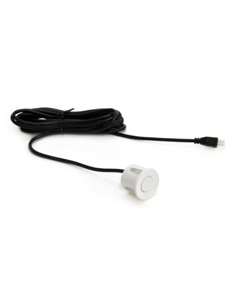 Sensor de repuesto para sensores de aparcamiento universales (color blanco, ø22 mm.)