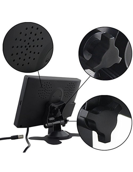 Kit Sistema de vigilancia 12V con pantalla HD LCD TFT