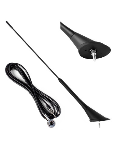 Antena universal para coche (rosca 5mm.)