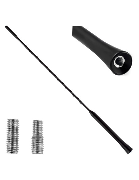 Varilla de antena universal para coche (rosca 5 y 6mm.)