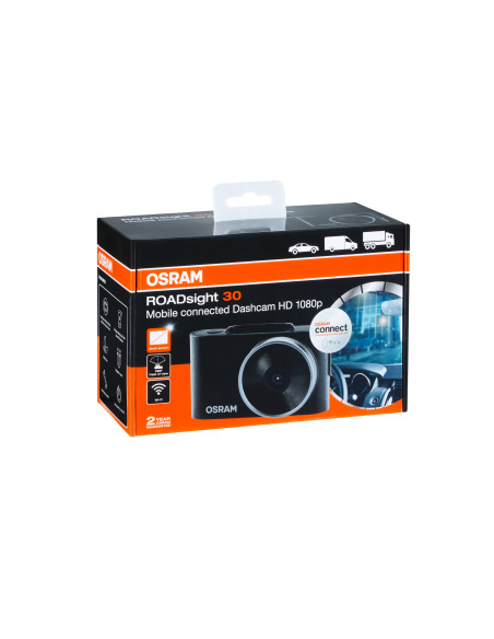 Osram ROADSIGHT 30 Dashcam, cámara de conducción HD