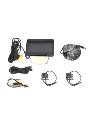 ¡Mejora la seguridad de tu vehículo con Steel Mate! C20 CCTV con 2 cámaras y monitor de 7" en AutoAcc.es ?