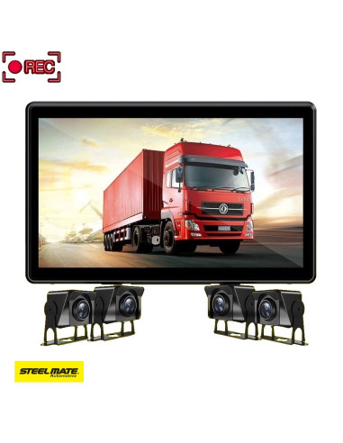 Descubre Steel Mate - Sistema de Grabación C40 con Detección de Puntos Ciegos y Kit CCTV en AutoAcc.es ?