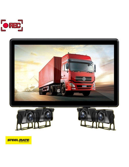Descubre Steel Mate - Sistema de Grabación C40 con Detección de Puntos Ciegos y Kit CCTV en AutoAcc.es ?