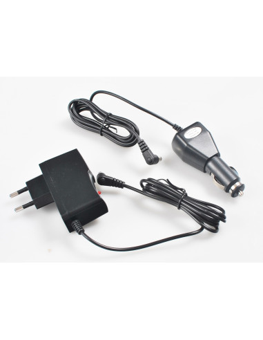 Luces de advertencia recargables, 12+3 Leds, kit en maleta